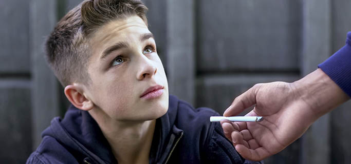 Nicotine use among Australian teens